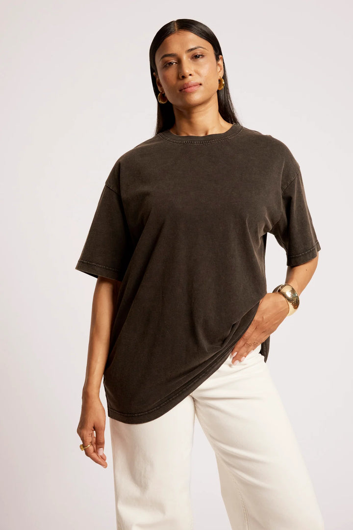 Eb + Ive Caldera Oversize Tshirt - Black
