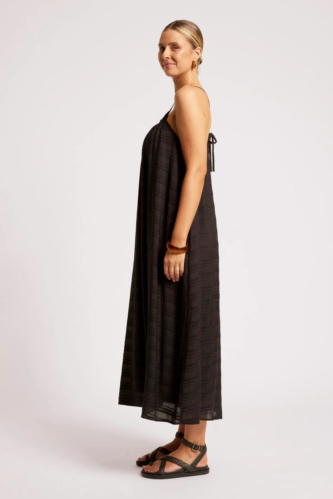 Eb + Ive Sovana Tank Maxi Dress - Black