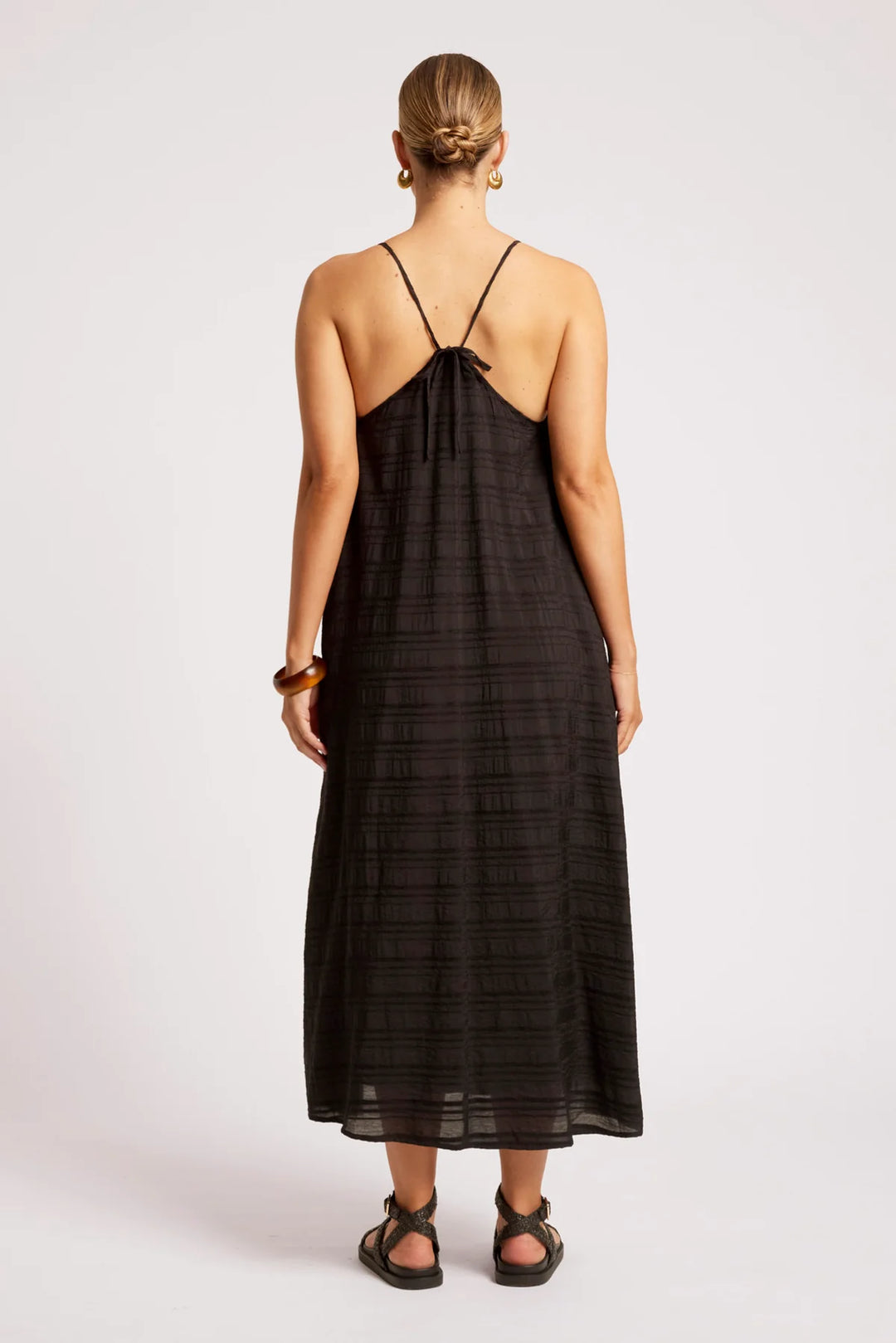 Eb + Ive Sovana Tank Maxi Dress - Black