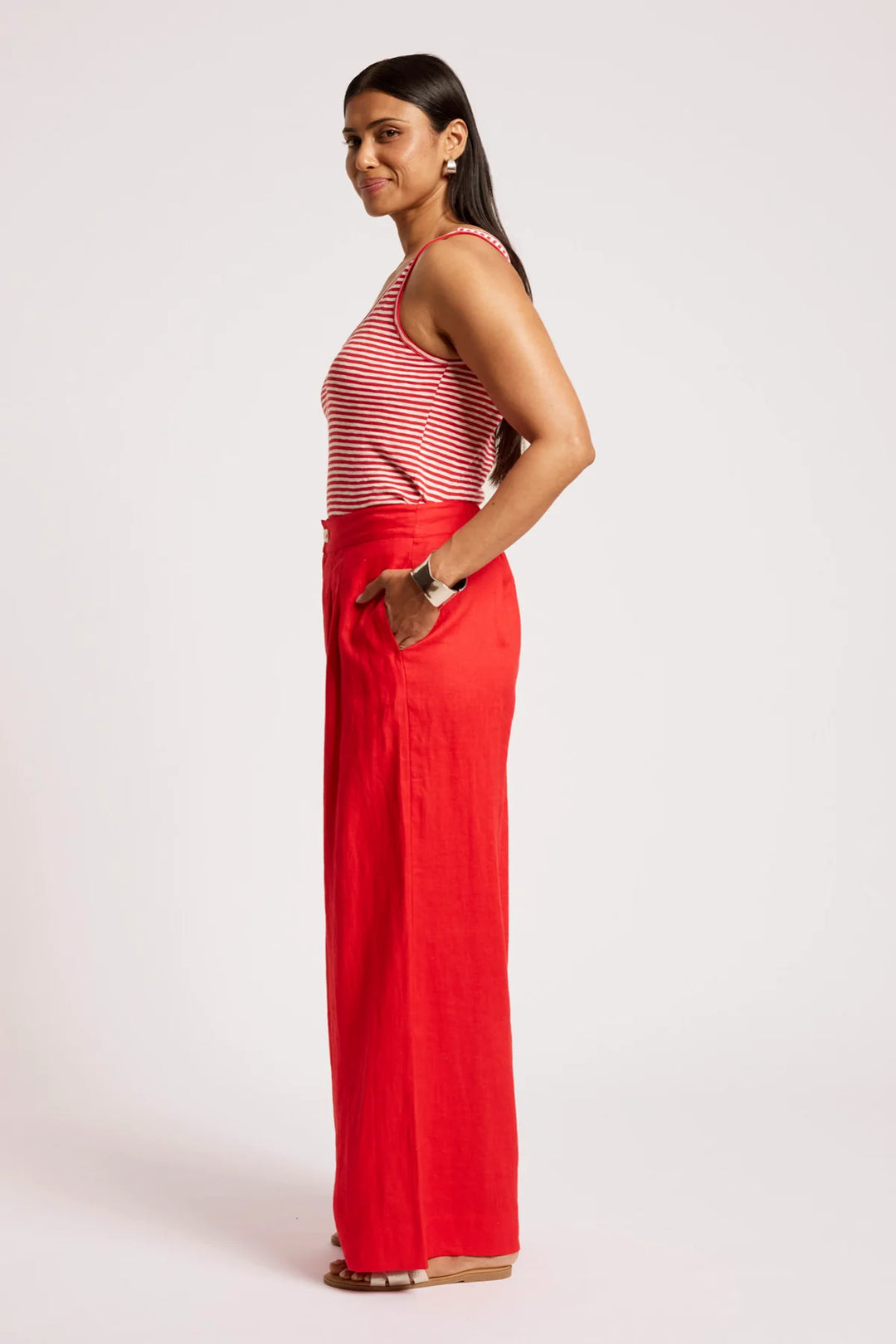 Eb + Ive Cove palazzo Pant - Aperol