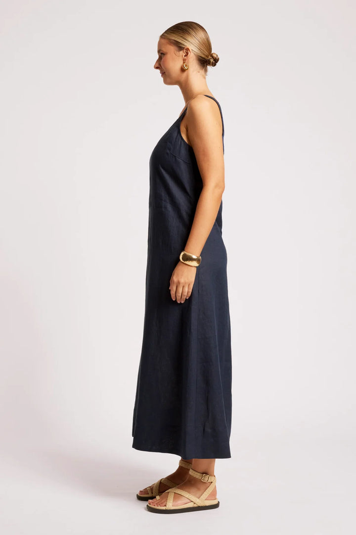 Eb + Ive Cove Tank Maxi Dress - Indigo