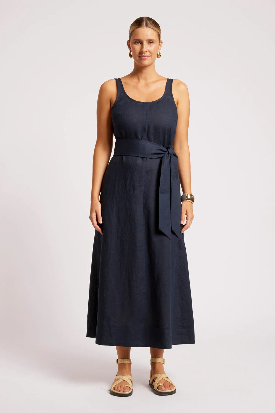 Eb + Ive Cove Tank Maxi Dress - Indigo