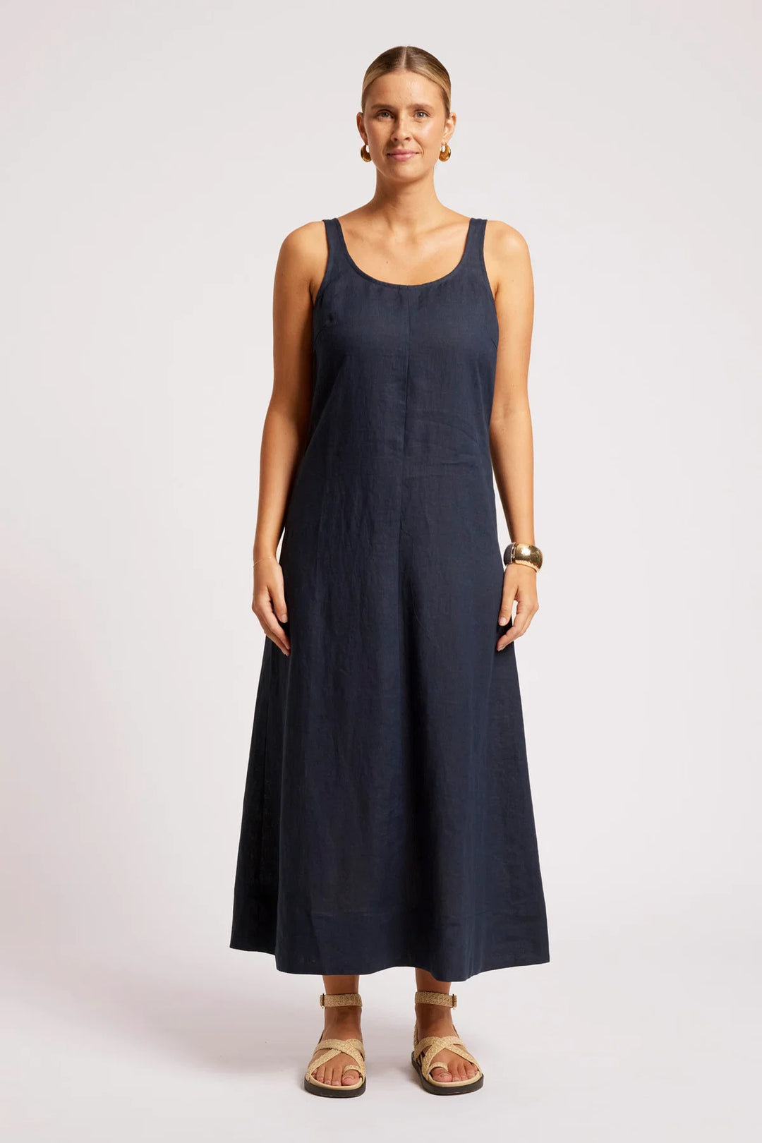 Eb + Ive Cove Tank Maxi Dress - Indigo