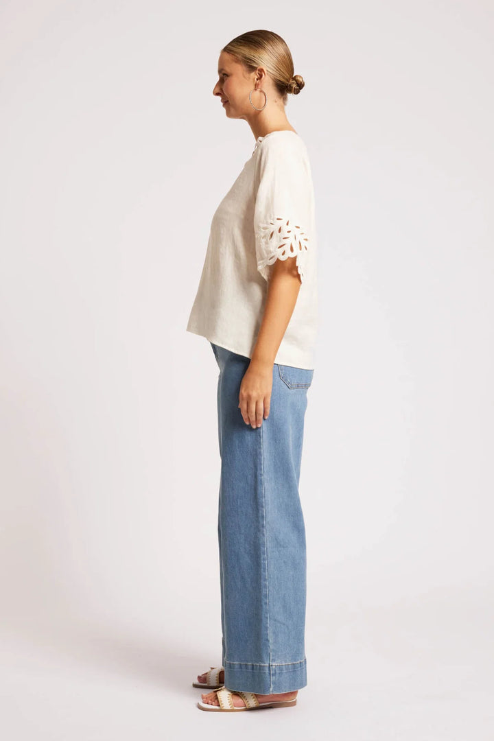 Eb + Ive Maris Top - White