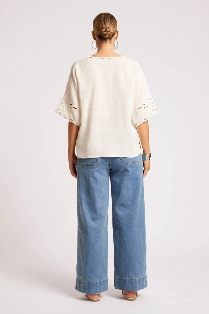 Eb + Ive Maris Top - White