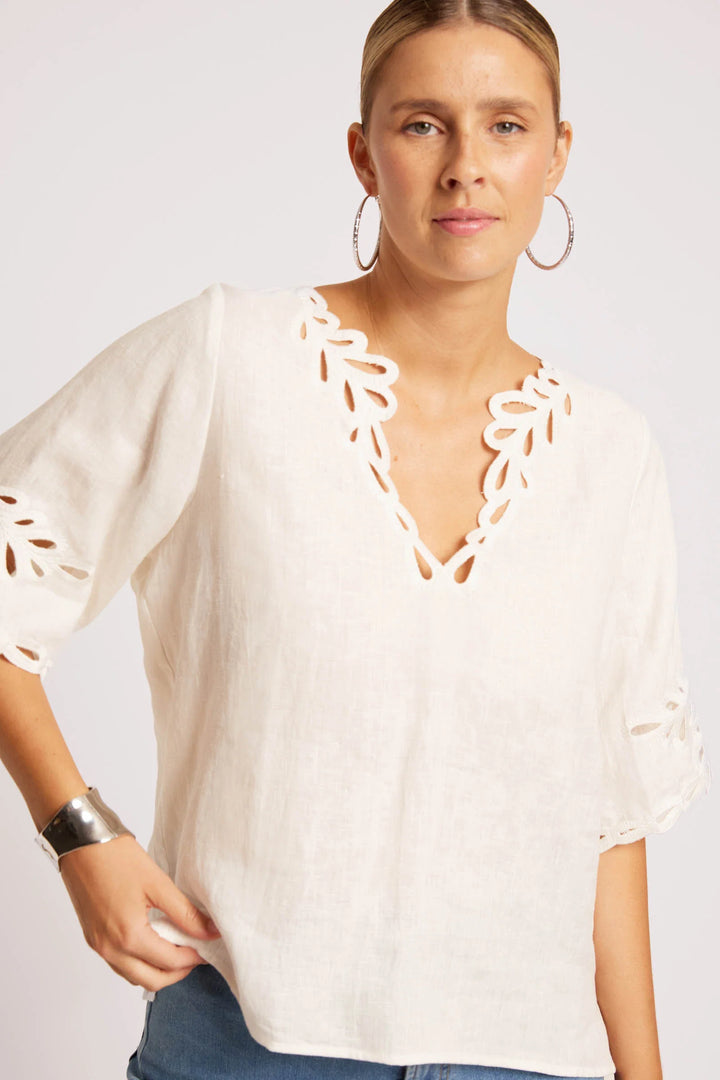 Eb + Ive Maris Top - White