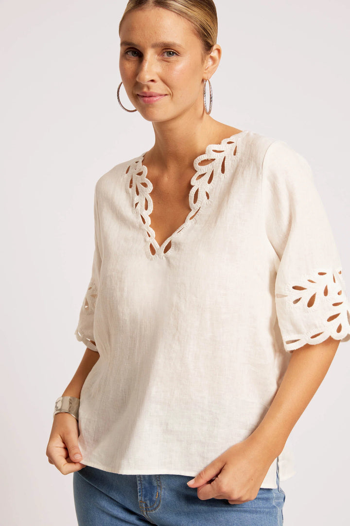 Eb + Ive Maris Top - White
