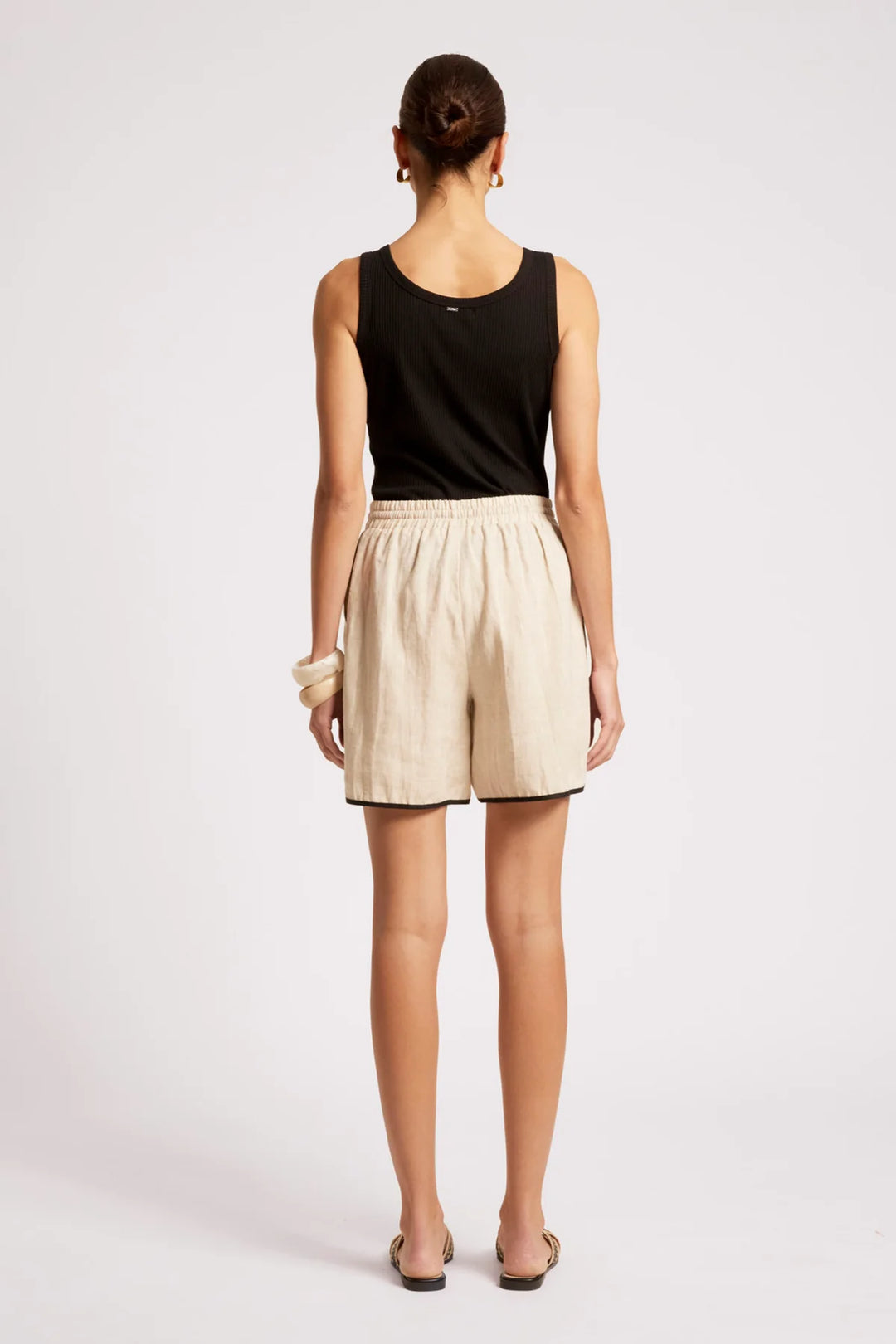 Eb + Ive Maris Splice Short - Tusk / Black