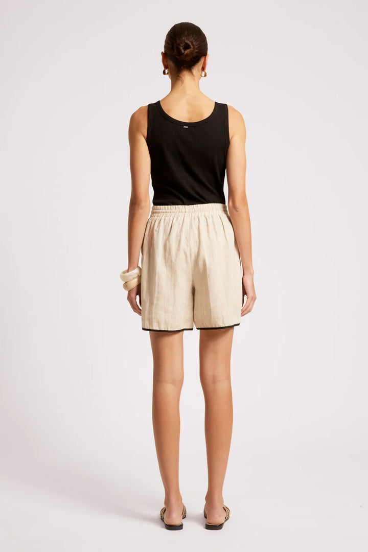 Eb + Ive Maris Splice Short - Tusk / Black