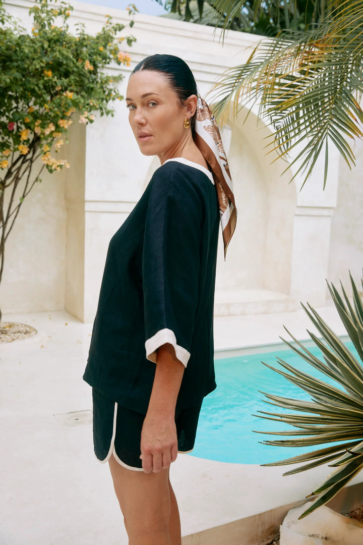 Eb + Ive Maris Splice Short - Black / Tusk