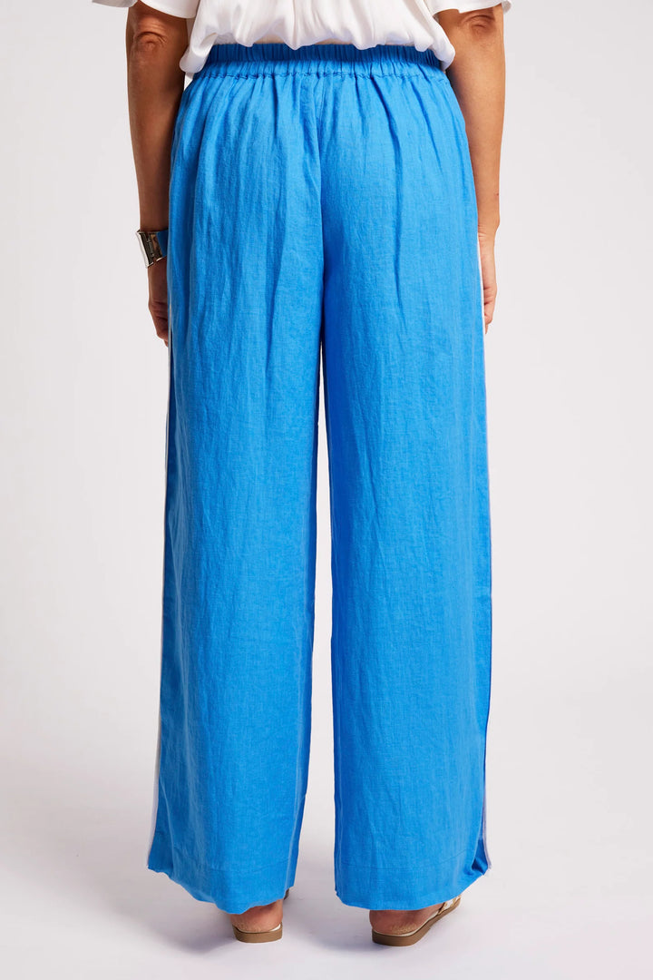 Eb + Ive Maris Splice Pant - Marine / White