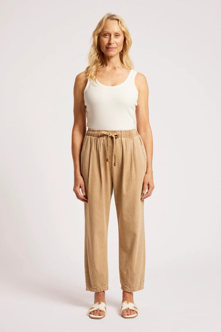 Eb + Ive Dusk Jogger Denim Pant - Dune