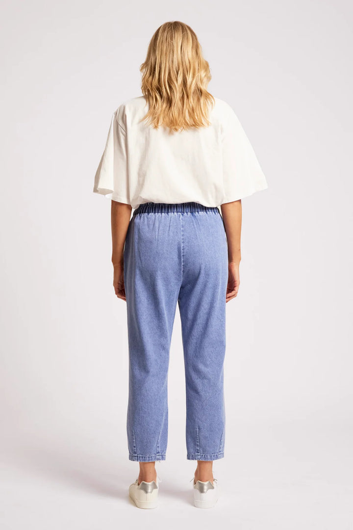 Eb + Ive Dusk Jogger Denim Pant - Denim