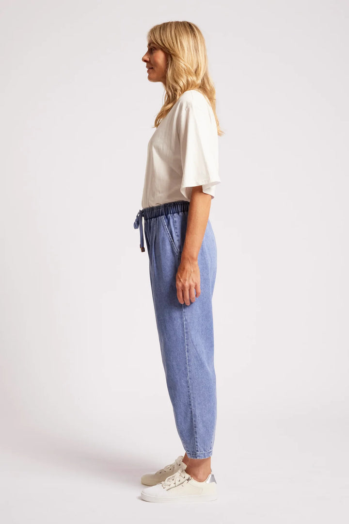 Eb + Ive Dusk Jogger Denim Pant - Denim