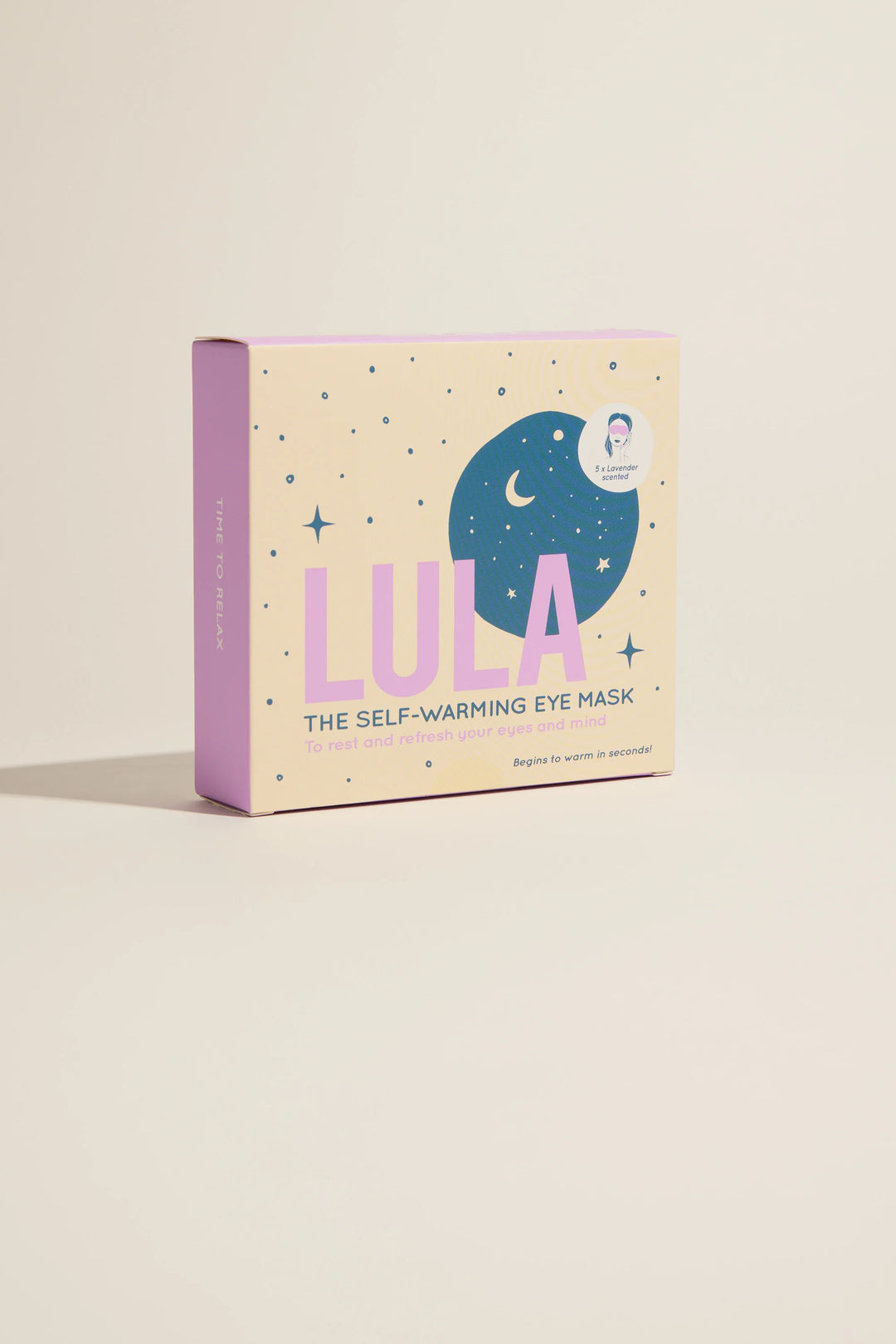 Lula | Lavender Self-Warming Eye Mask