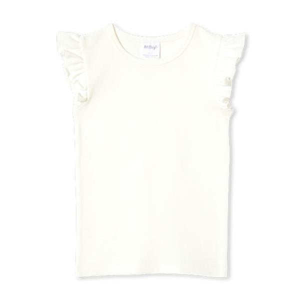 Milky rib tee available from www.thecollectivenz.com