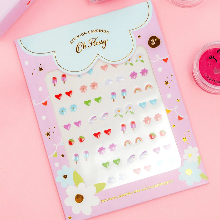 Oh Flossy - Kids Stick-on  Earrings