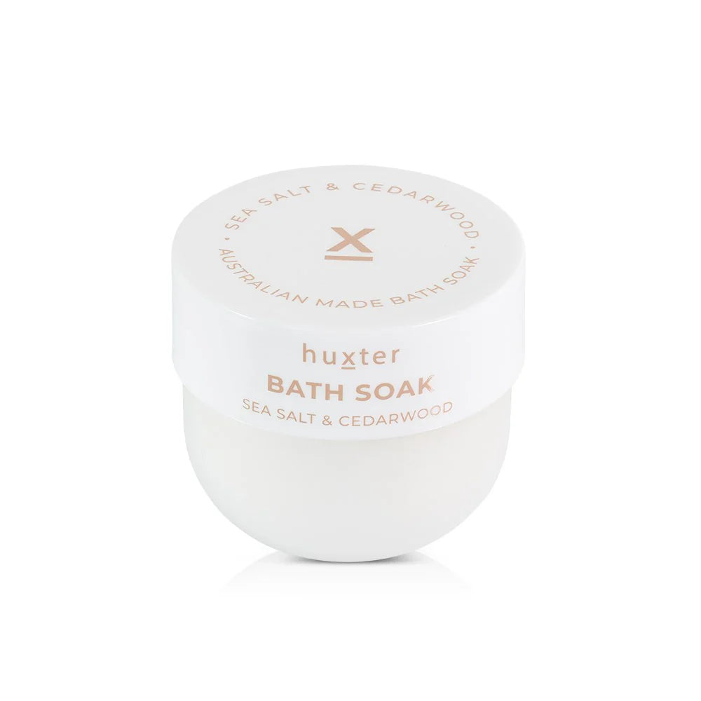 300gm Bath Soak Boxed - Sea Salt & Cedarwood