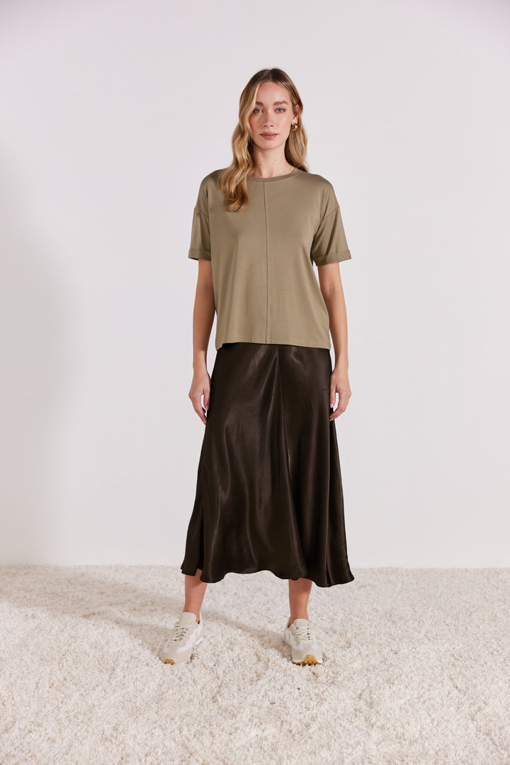 Staple the label irena midi skirt available from www.thecollectivenz.com