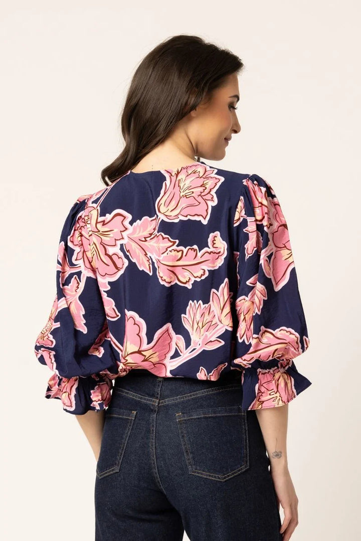 Fleur Top Pink Lady | Leila + Luca