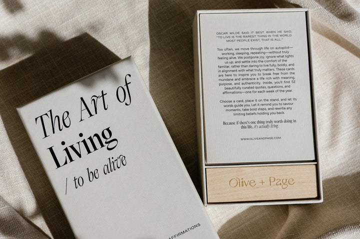 The Art of Living | Olive + Page