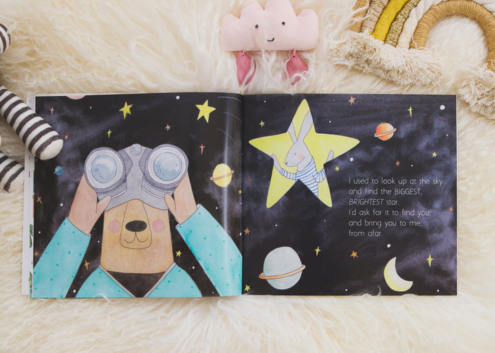 Olive + Page before you were here picture book available from www.thecollectivenz.com