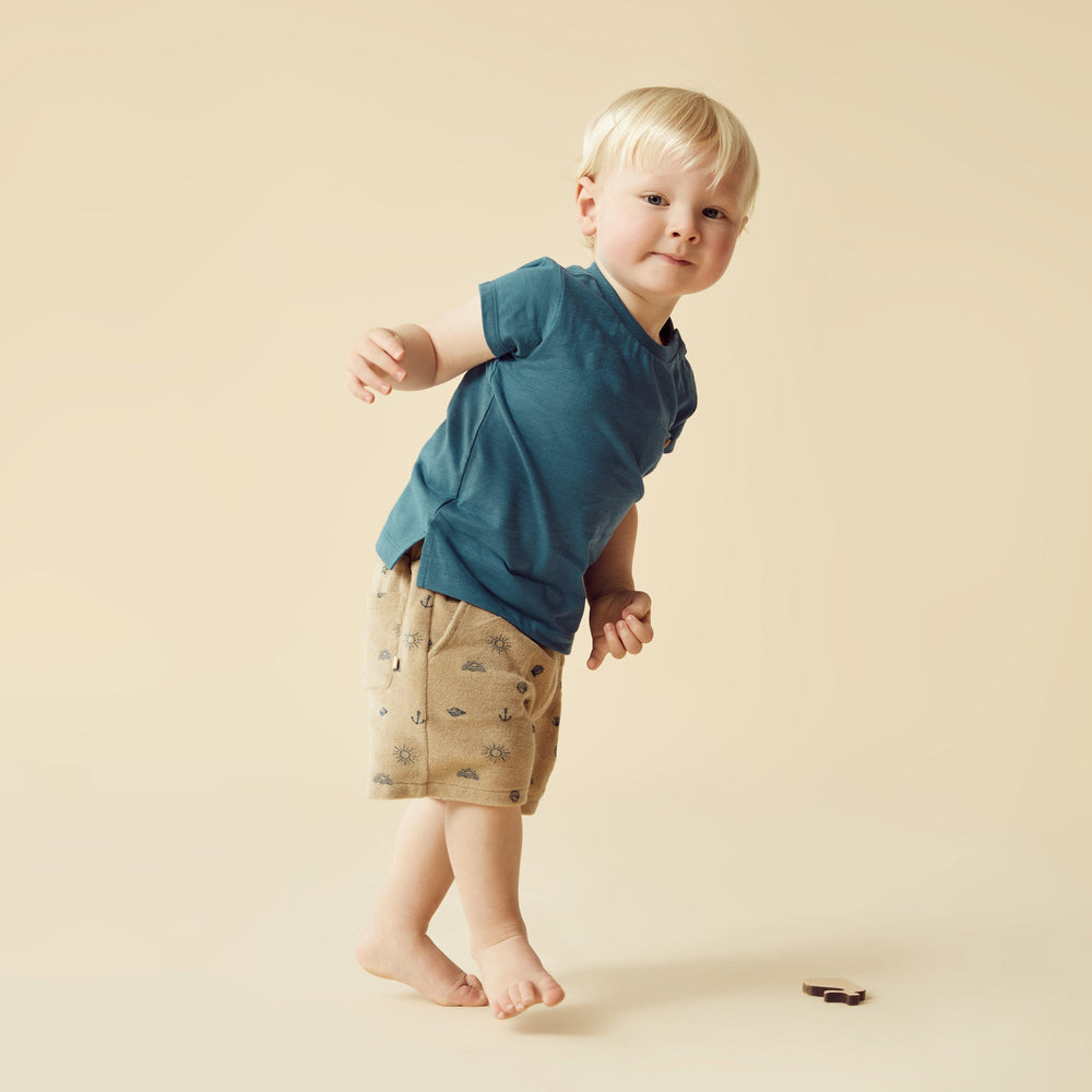 Wison & Frenchy summer days terry shorts available from www.thecollectivenz.com