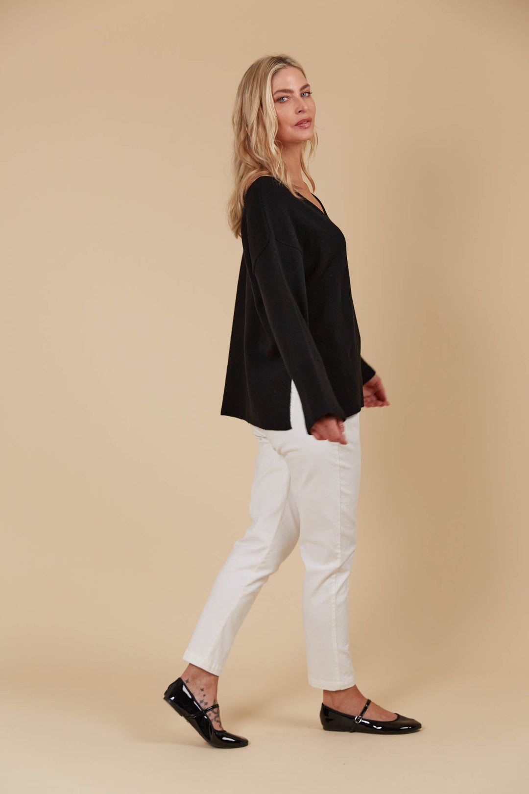 Made from a premium wool blend, the Selene Jumper embraces the softer side of the season, offering both warmth and comfort. Available from www.thecollectivenz.com