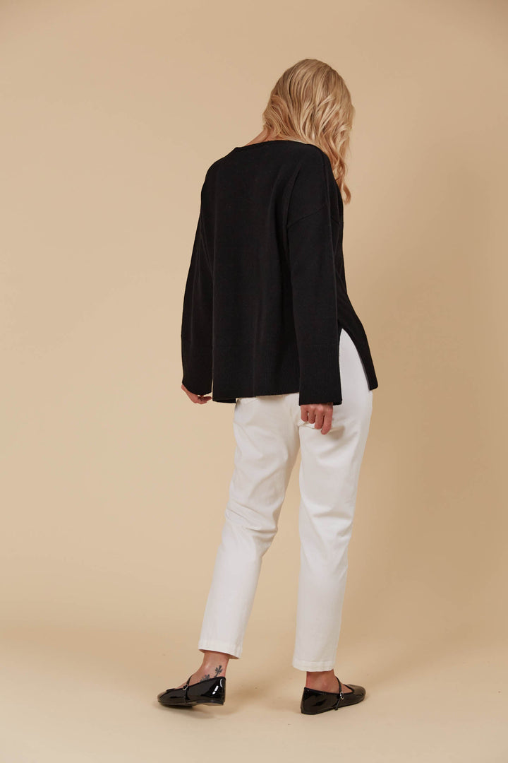 Made from a premium wool blend, the Selene Jumper embraces the softer side of the season, offering both warmth and comfort. Available from www.thecollectivenz.com