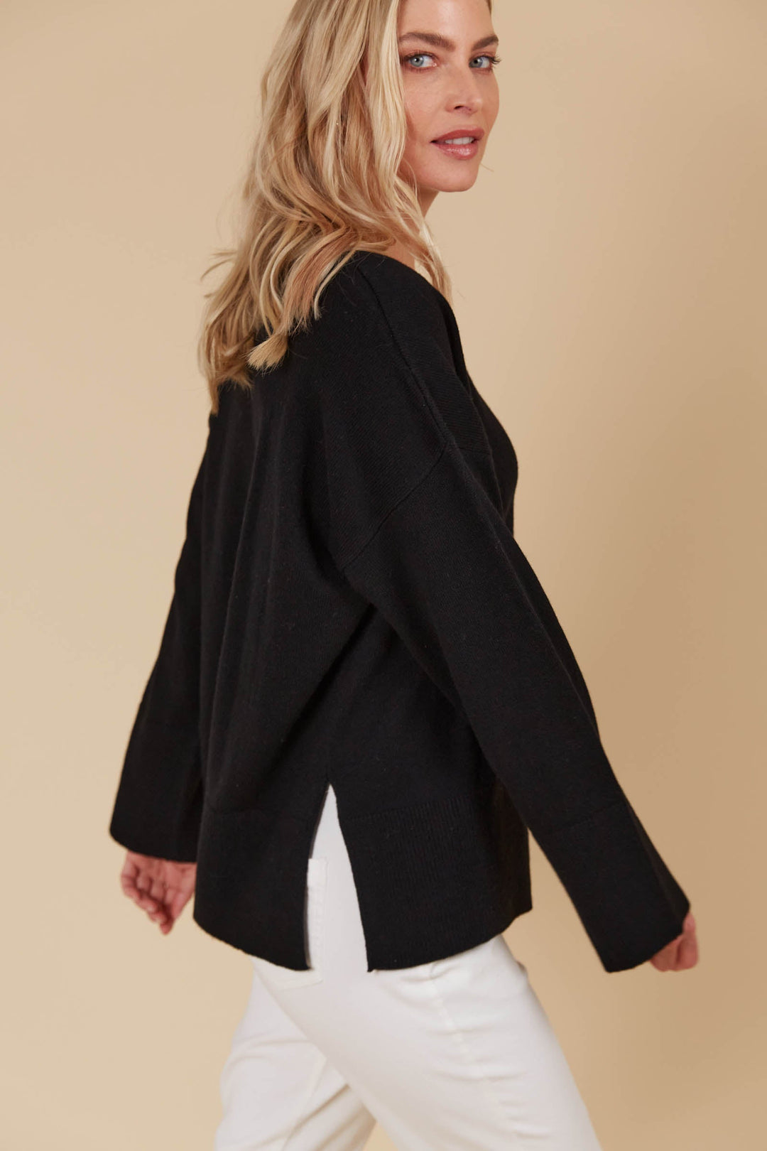 Made from a premium wool blend, the Selene Jumper embraces the softer side of the season, offering both warmth and comfort. Available from www.thecollectivenz.com