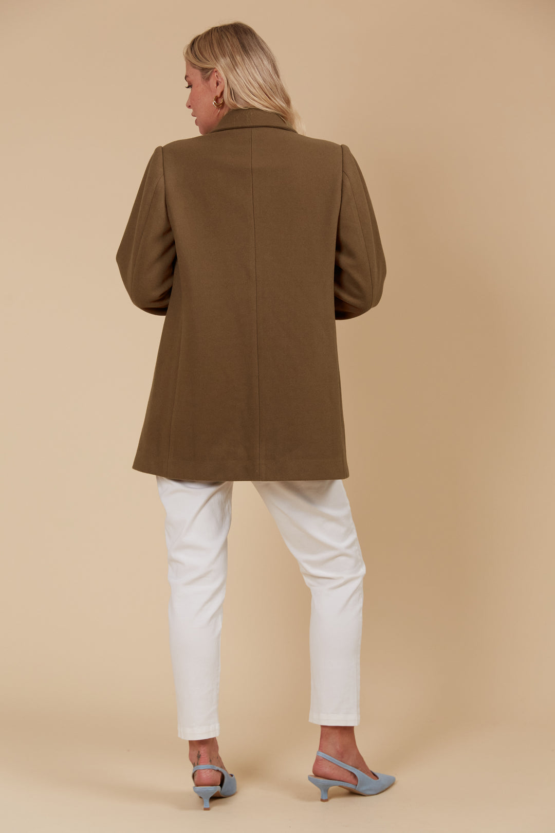 Blending the sleek style of a blazer with the insulating warmth of a coat, the Kali Coat is designed for chilly climates without compromising sophistication, available from www.thecollectivenz.com