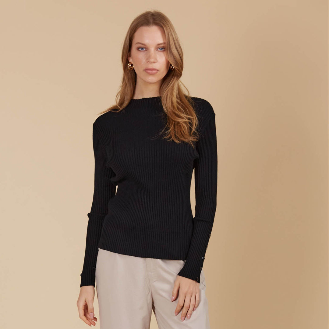 Destined to be the hardest working piece in your closet, the Juno Knit Top is set to be your go-to staple this season.  Available from www.thecollectivenz.com