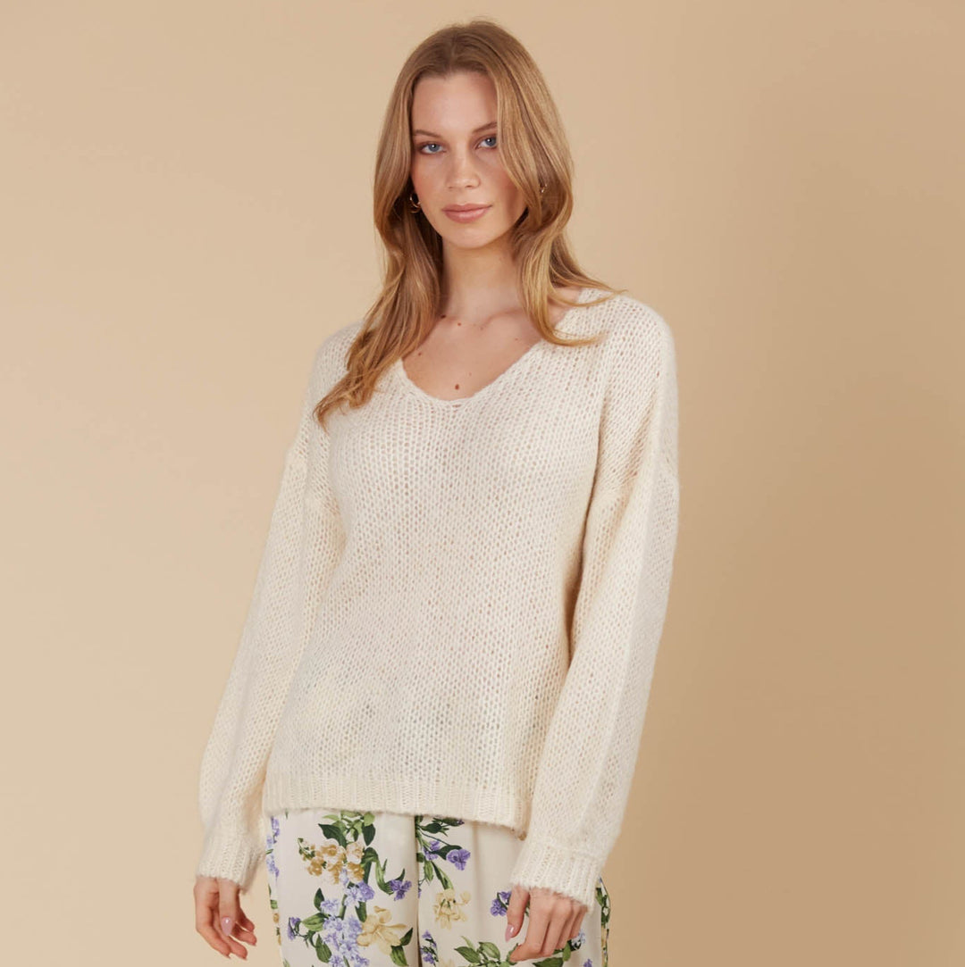 The Pallas Jumper is set to be your go-to knit this season. Soft, cosy, and irresistibly comfortable, it's the kind of sweater you'll want in every colour! Available from www.thecollectivenz.com