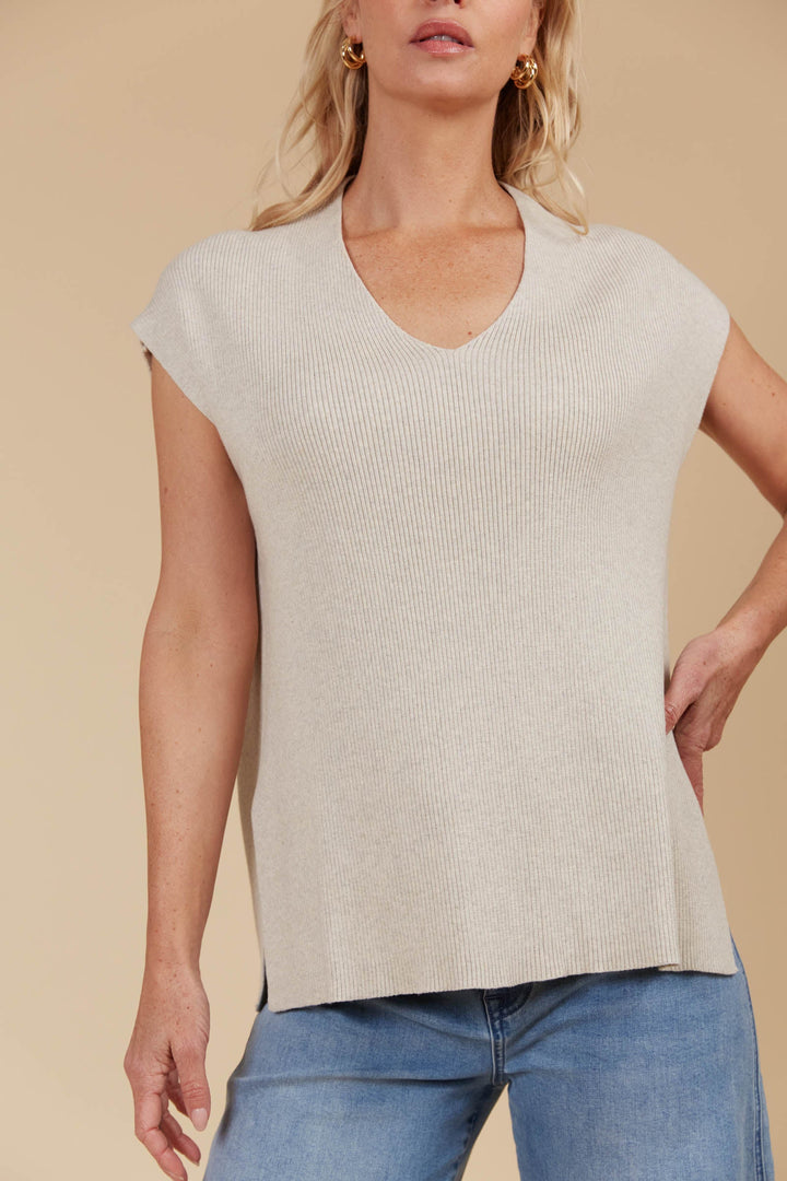 The Tala Knit Vest is designed to seamlessly take you from autumn through winter. Available from www.thecollectivenz.com