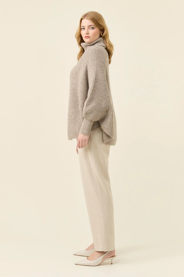 Miru Poncho ONE SIZE - Stone