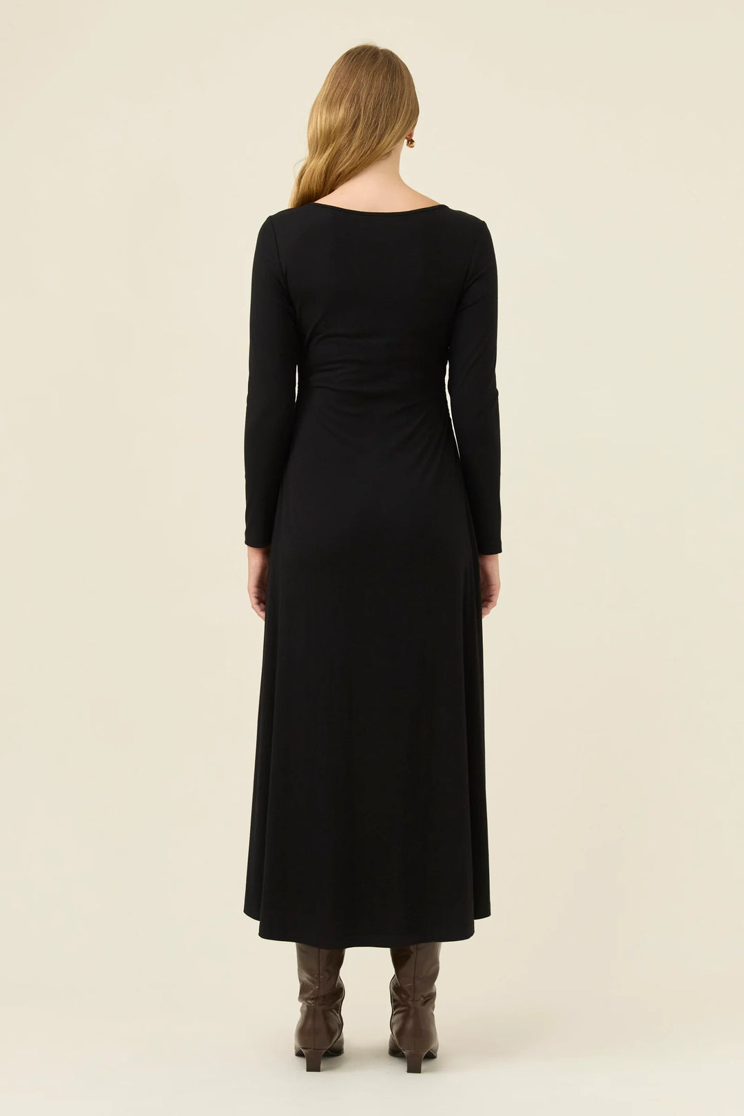 Naria Bead Dress - Onyx