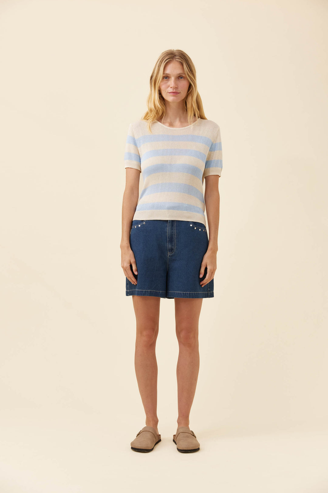 Isle Of Mine Marcella Tshirt - Canvas
