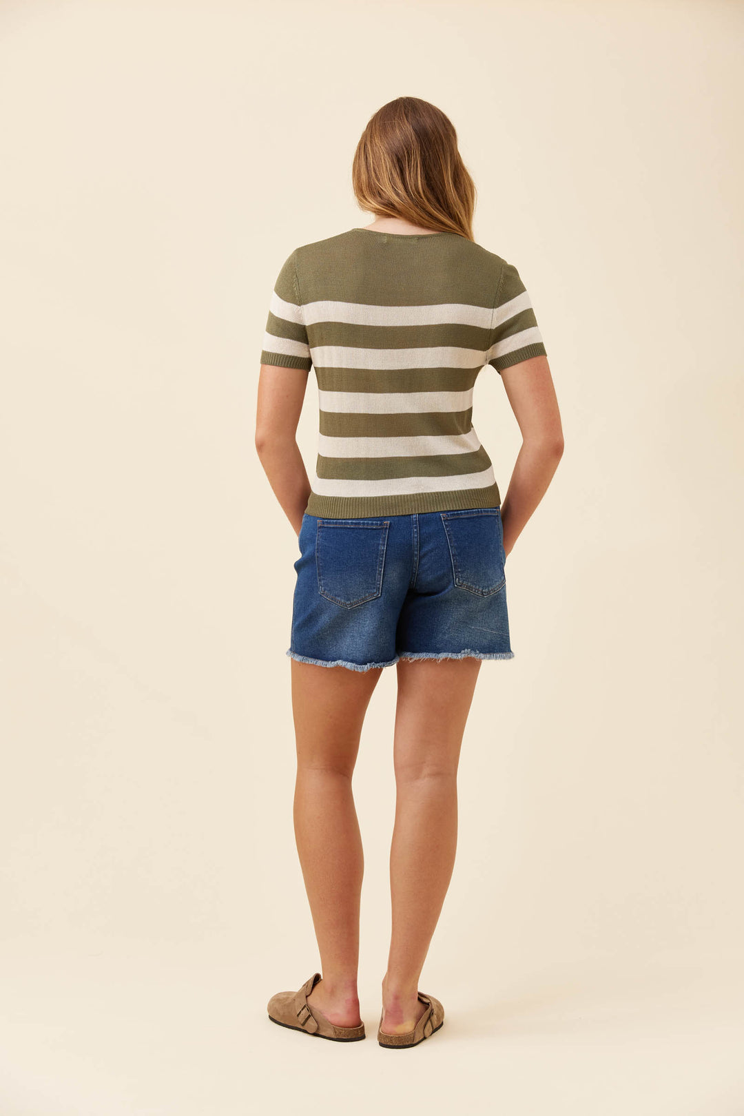 Isle Of Mine Marcella Tshirt  - Olive