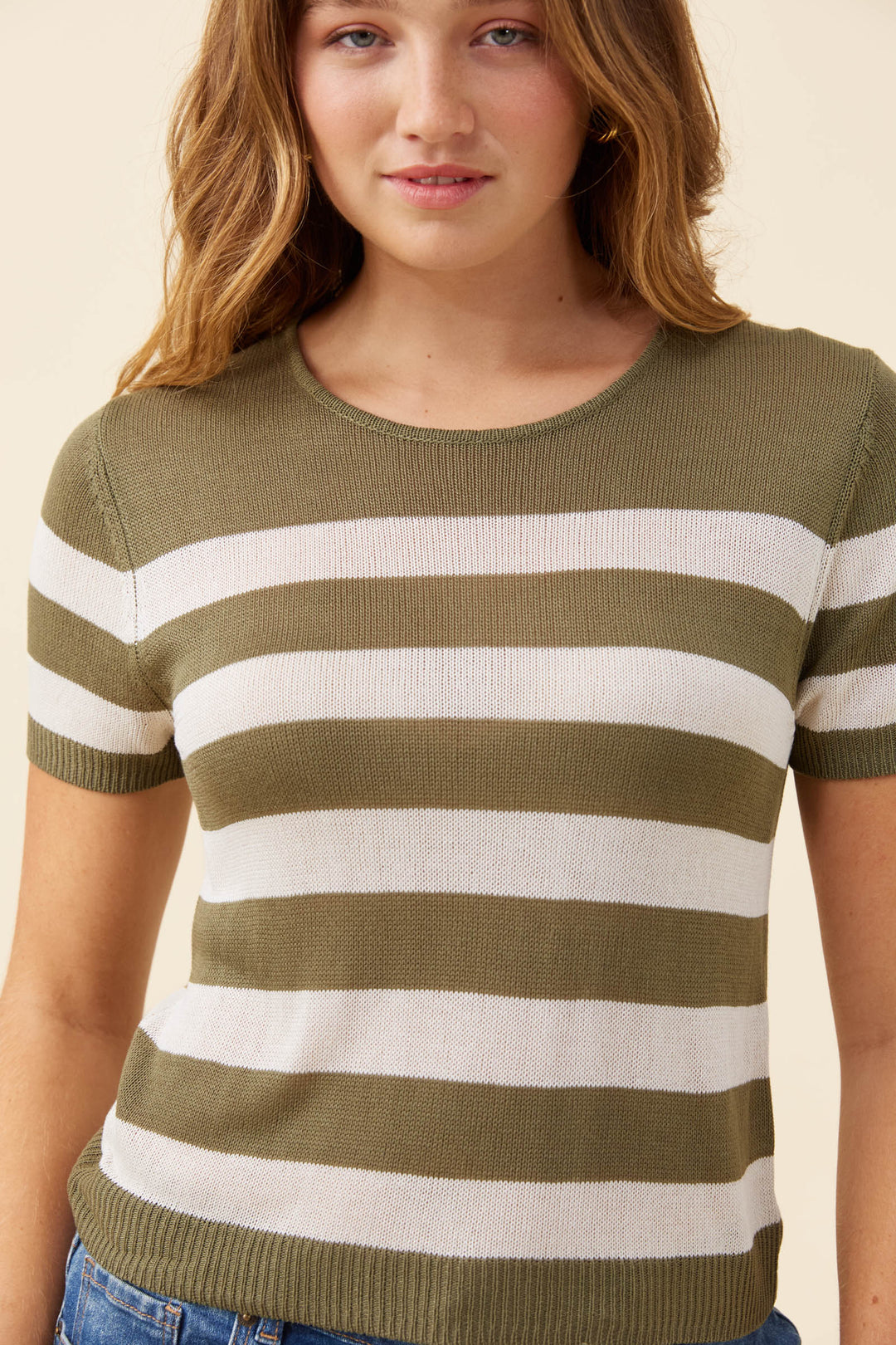 Isle Of Mine Marcella Tshirt  - Olive