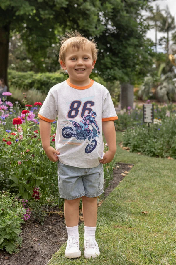 Milky Jude Denim Short