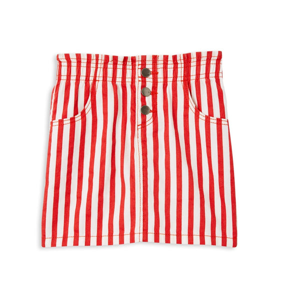 Milky red stripe skirt available from www.thecollectivenz.com