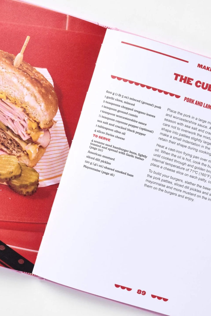 Burger Night Hardcover Book