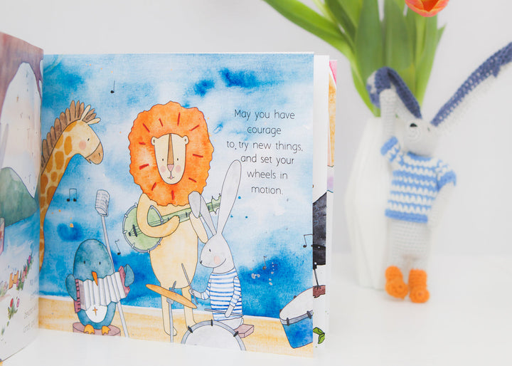 Olive + Page my wishes for you picture book available from www.thecollectivenz.com