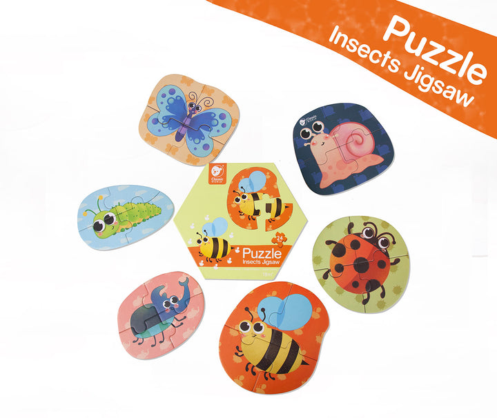 Classic world Insect jigsaw puzzle available from www.thecollectivenz.com