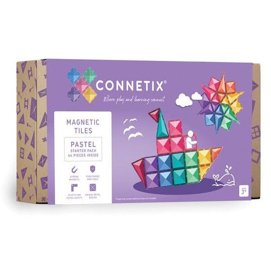 Connetix rainbow starter pack available from www.thecollectivenz.com