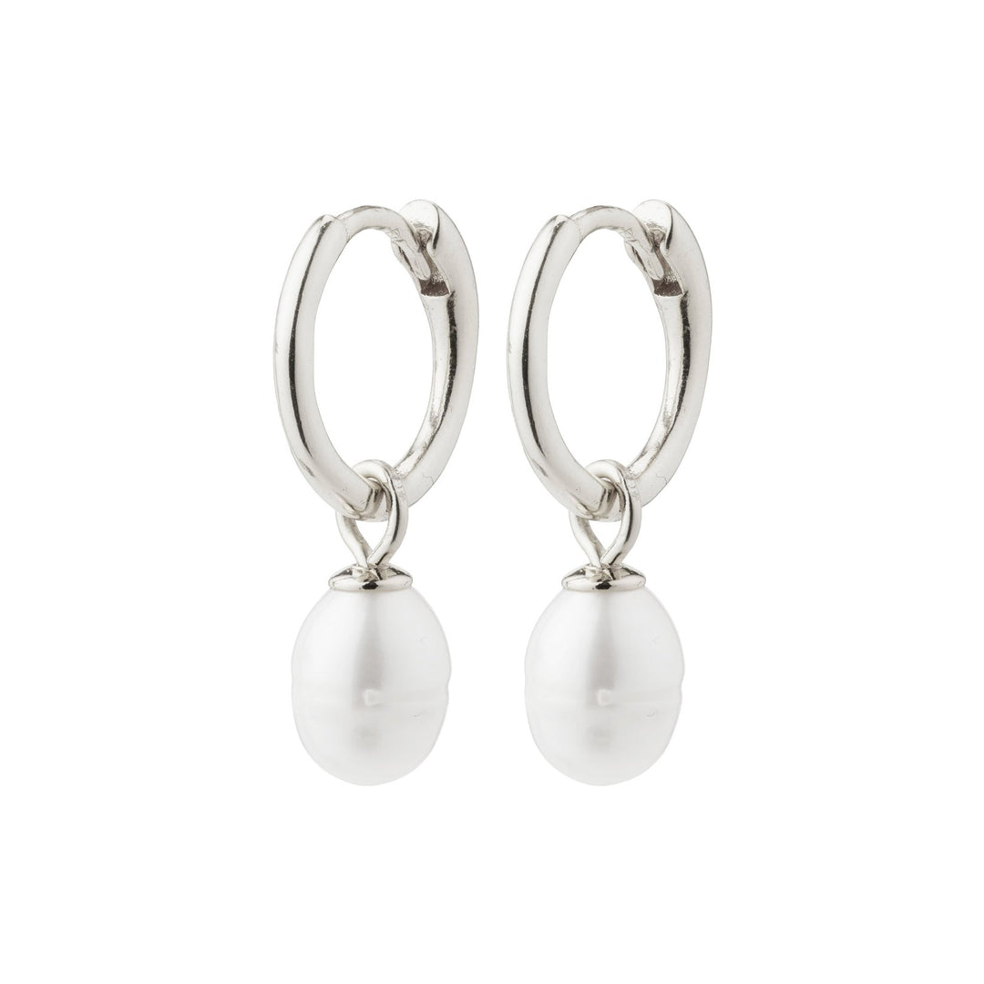 Pilgrim berthe pearl hoops available from www.thecollectivenz.com