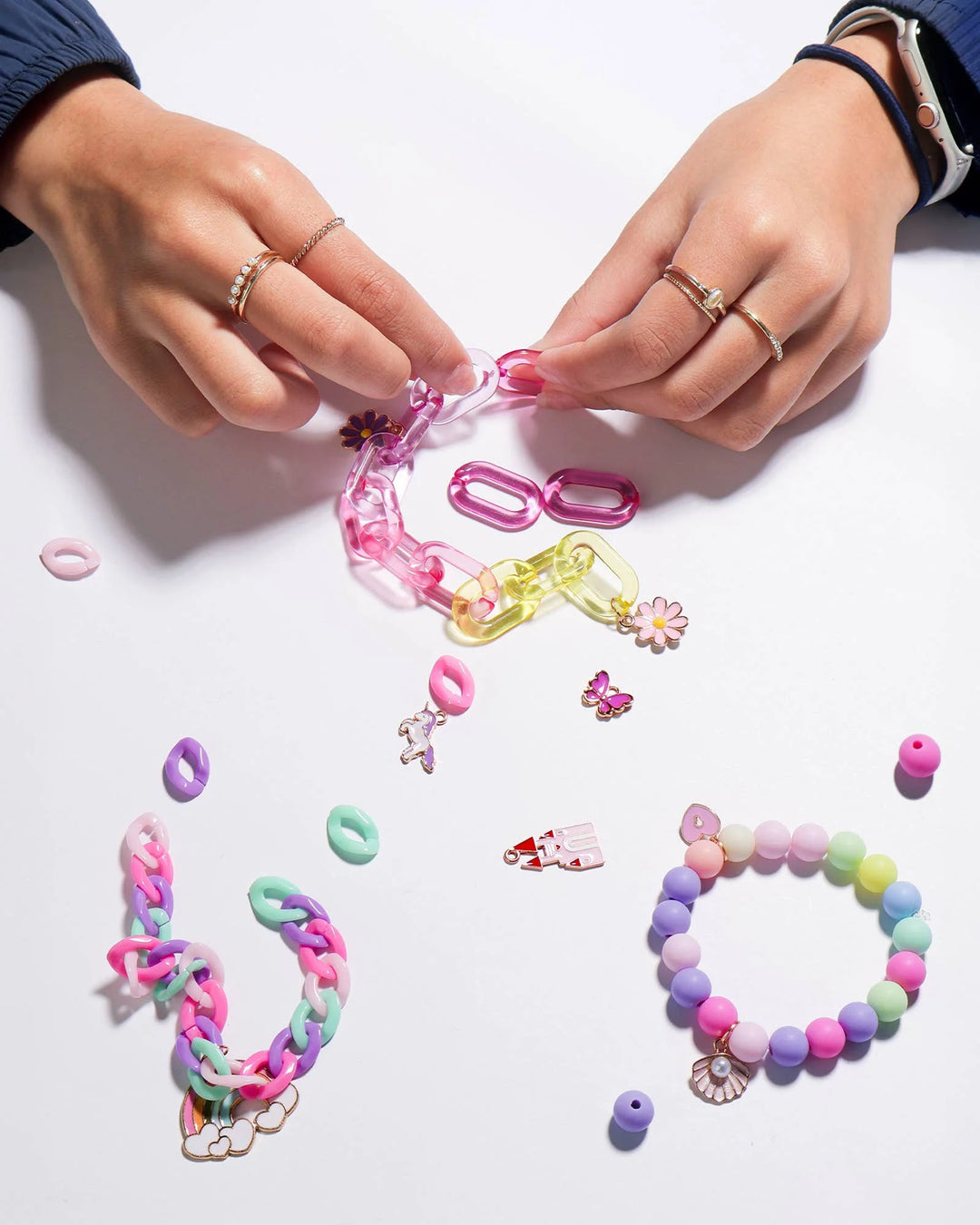 Decorate Your Own Chunky Bracelets | Journey Of Something