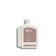 White bottle of al.ive hand and body lotion on a white background