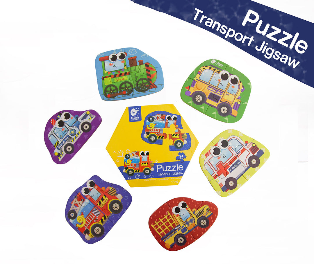 Classic world transport jigsaw puzzle available from www.thecollectivenz.com