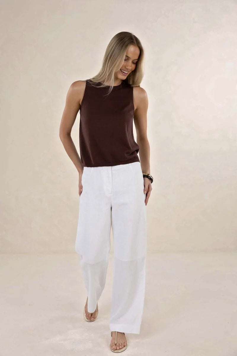 White Delta Pant | Humidity